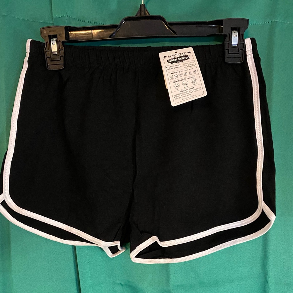 Black Women's Sexy Athletic Dolphin Shorts